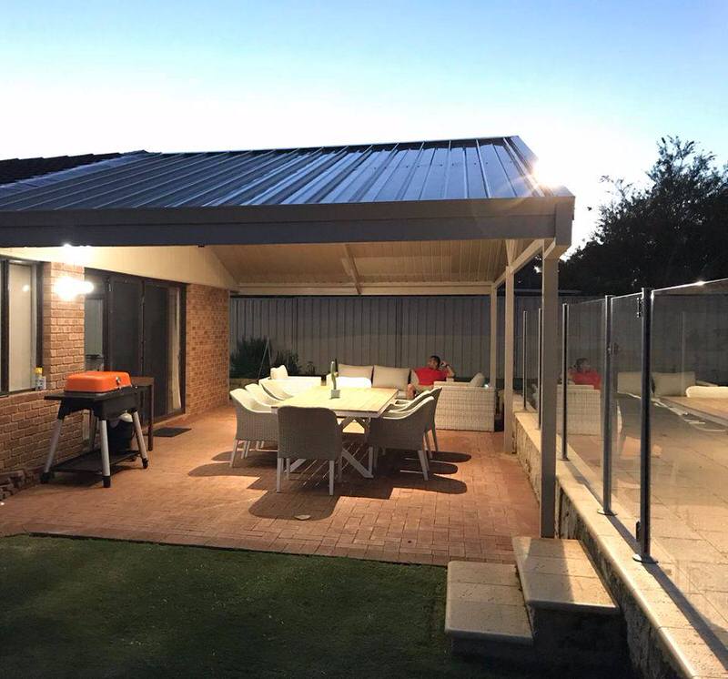 gable patio perth design Albany Patio Design and Installation by The Patio Factory
